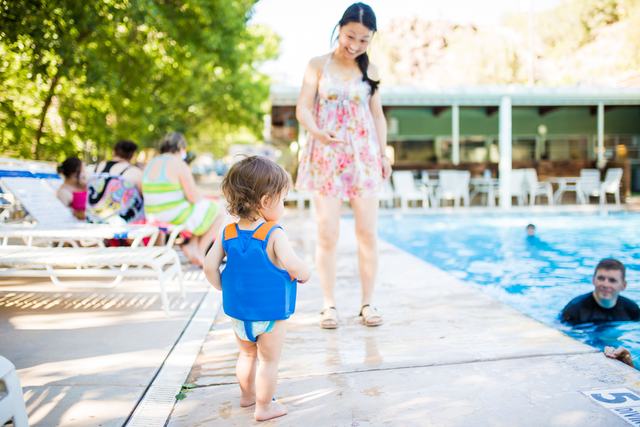 Poolside at Veyo Pool Resort