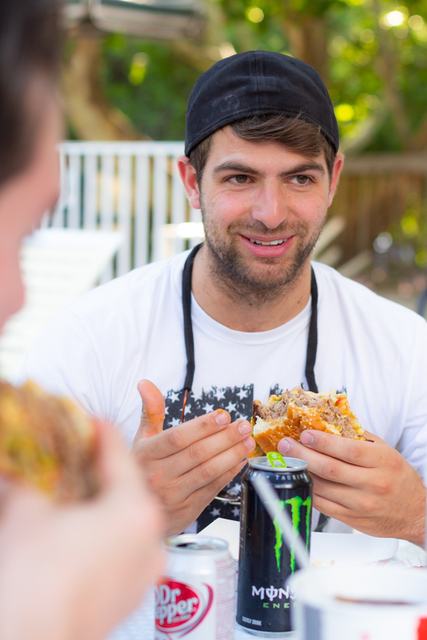 Food from the Lava Grill at Veyo Pool Resort