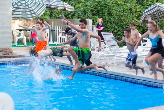 Poolside at Veyo Pool Resort
